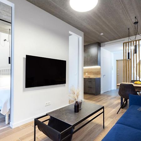 City Center Sanctuary Modern Business-Class Studio With Free Parking In The Heart Of VNO Eksteriør billede