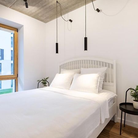 City Center Sanctuary Modern Business-Class Studio With Free Parking In The Heart Of VNO Eksteriør billede