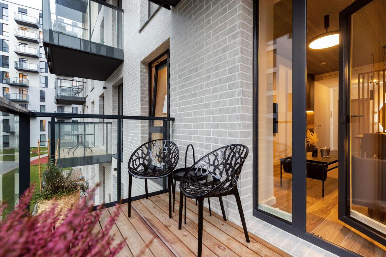 City Center Sanctuary Modern Business-Class Studio With Free Parking In The Heart Of VNO Eksteriør billede