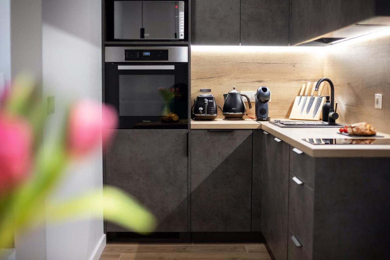 City Center Sanctuary Modern Business-Class Studio With Free Parking In The Heart Of VNO Eksteriør billede