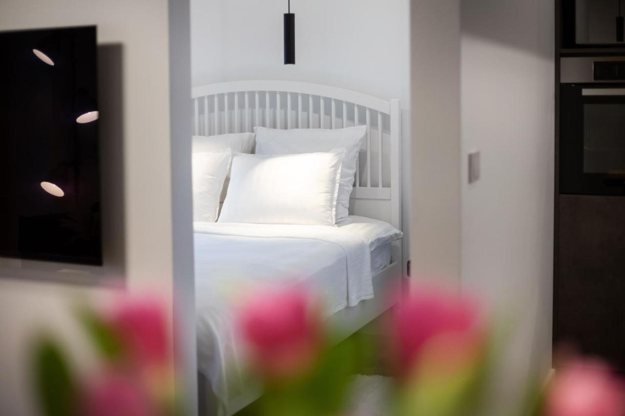 City Center Sanctuary Modern Business-Class Studio With Free Parking In The Heart Of VNO Eksteriør billede