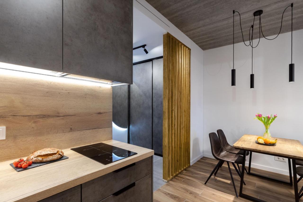 City Center Sanctuary Modern Business-Class Studio With Free Parking In The Heart Of VNO Eksteriør billede
