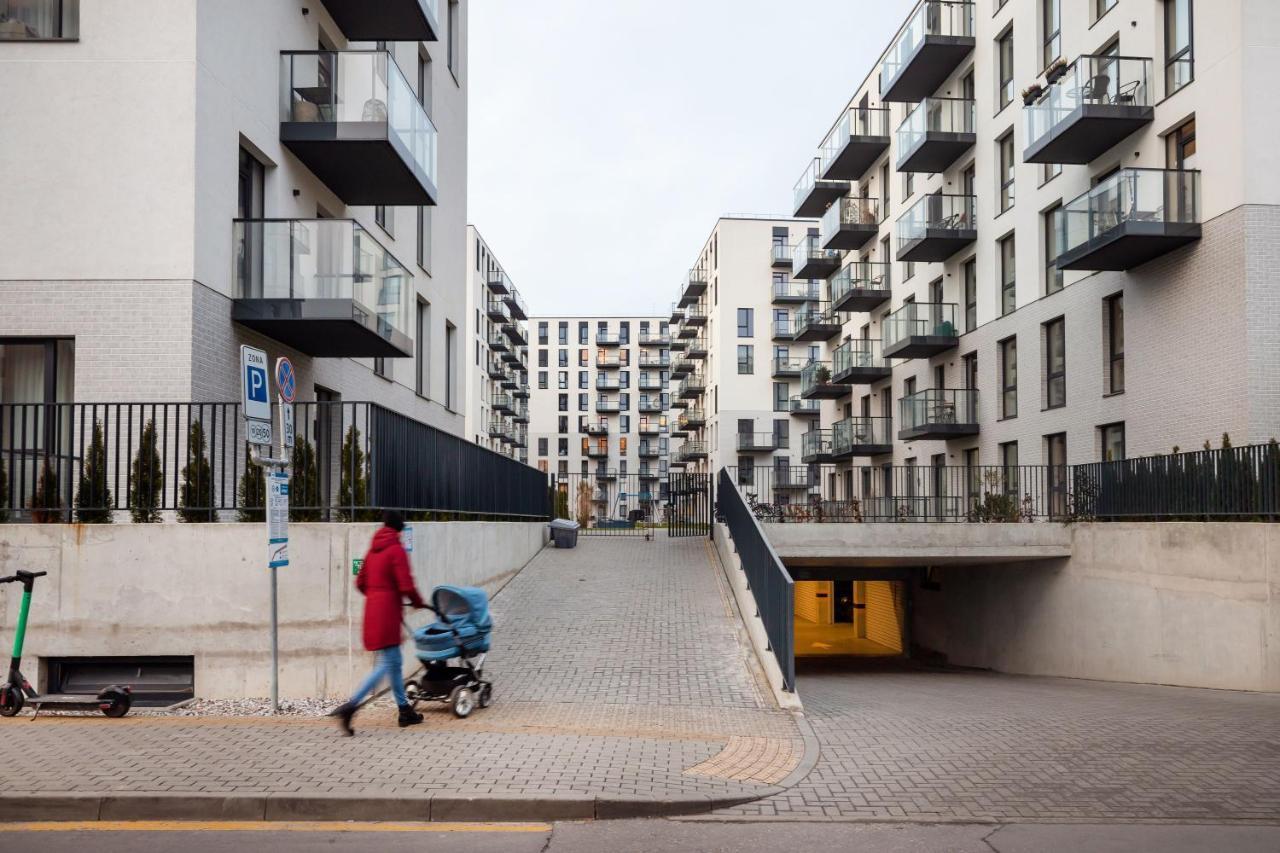 City Center Sanctuary Modern Business-Class Studio With Free Parking In The Heart Of VNO Eksteriør billede