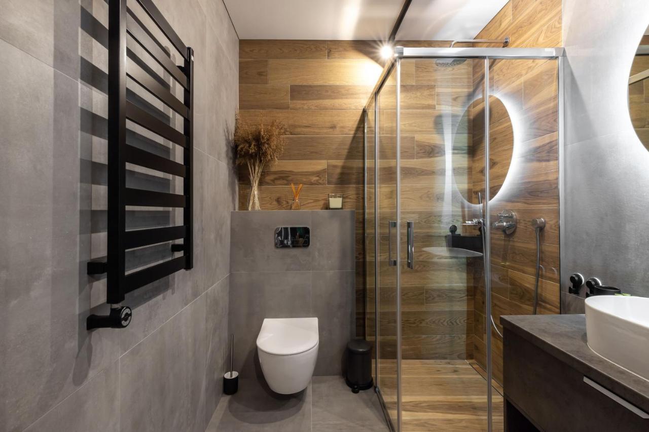 City Center Sanctuary Modern Business-Class Studio With Free Parking In The Heart Of VNO Eksteriør billede