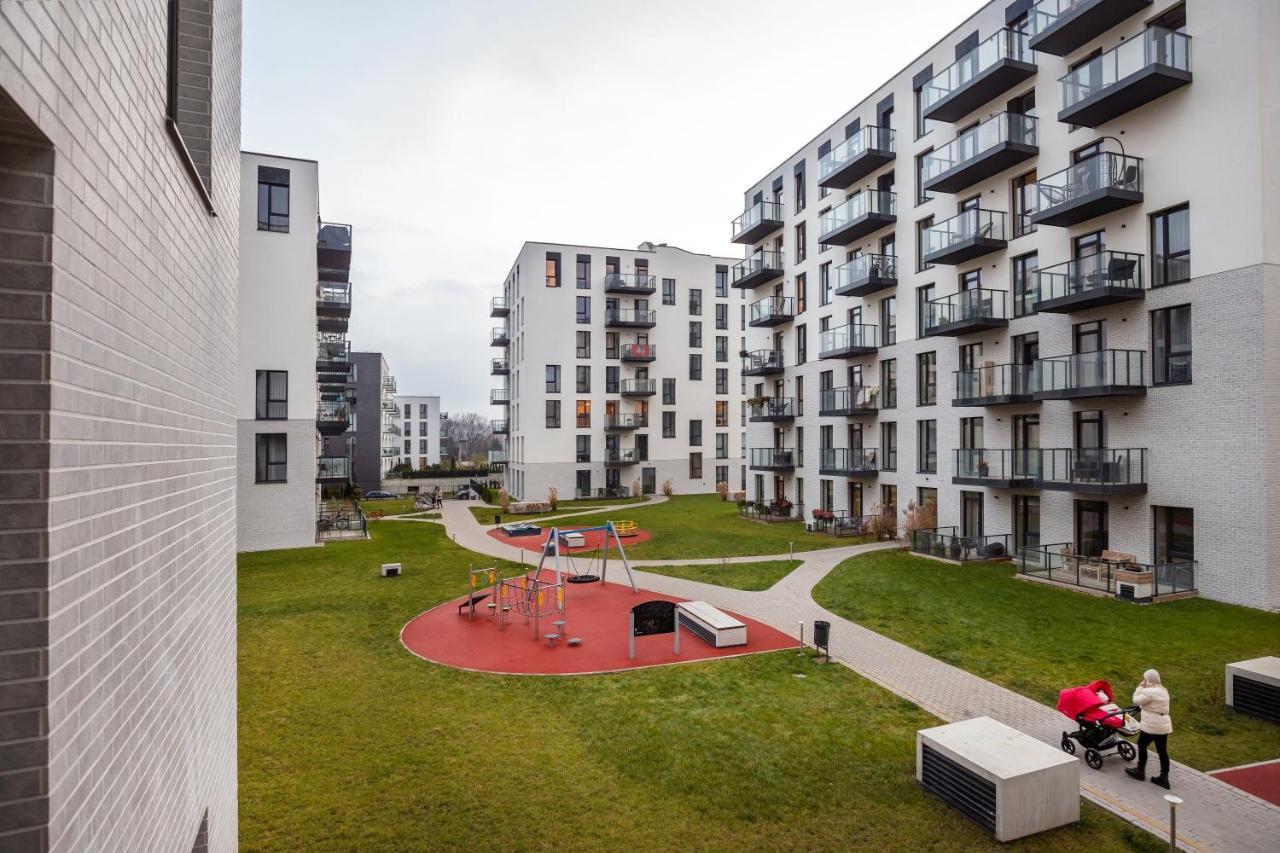 City Center Sanctuary Modern Business-Class Studio With Free Parking In The Heart Of VNO Eksteriør billede