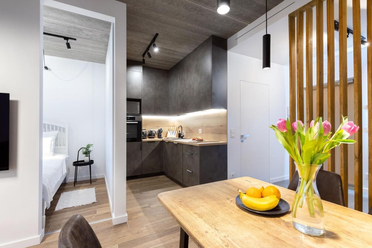 City Center Sanctuary Modern Business-Class Studio With Free Parking In The Heart Of VNO Eksteriør billede